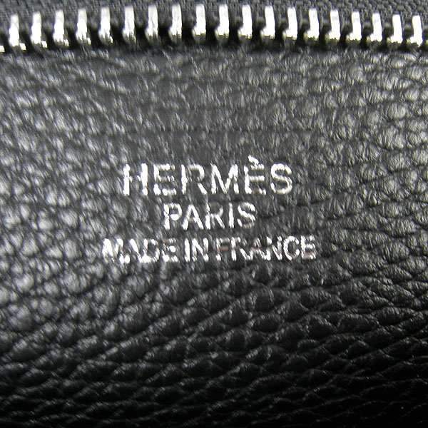 hermes Good News H Blue shoulder bag 1625 black - Click Image to Close